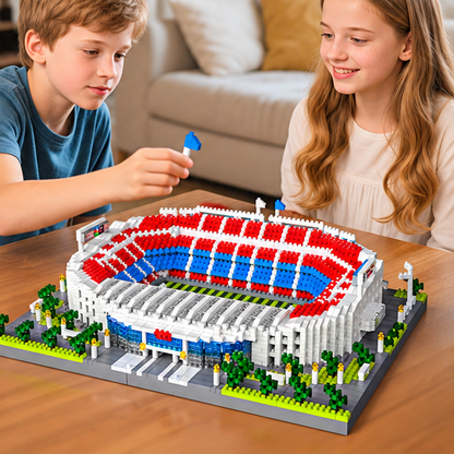Football Stadium Building Block Sets – Real Madrid Bernabéu & FC Barcelona Camp Nou
