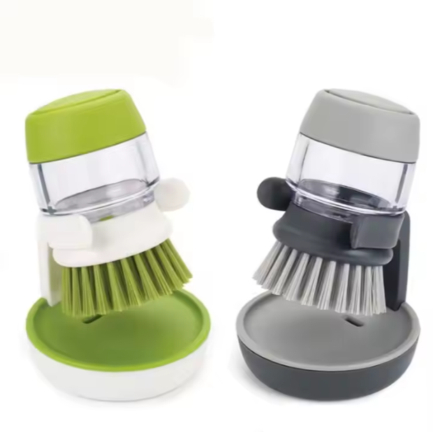 DishMate Automatic Soap Dispenser & Brush
