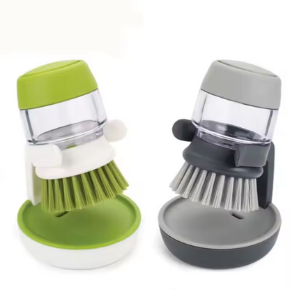 DishMate Automatic Soap Dispenser & Brush