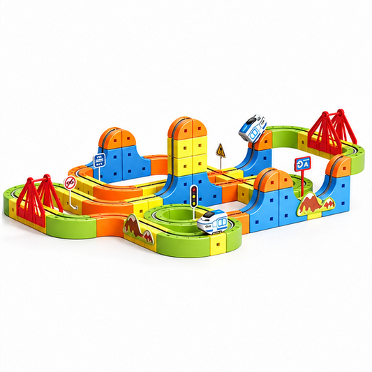 Magnetic Levitation Track Train Set – 80 & 168 Pieces