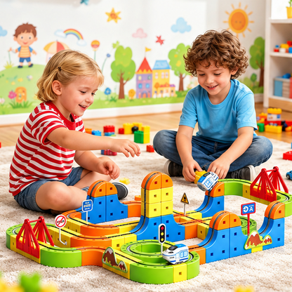 Magnetic Levitation Track Train Set – 80 & 168 Pieces