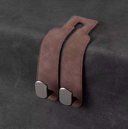 BackSeat Suede Double Hook Organizer