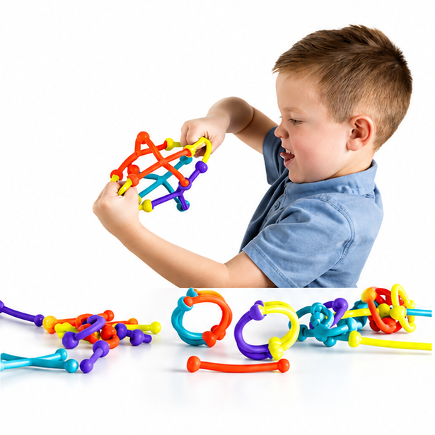 Silicone Creative Building Toy Set