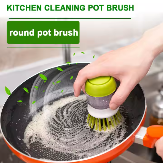 DishMate Automatic Soap Dispenser & Brush