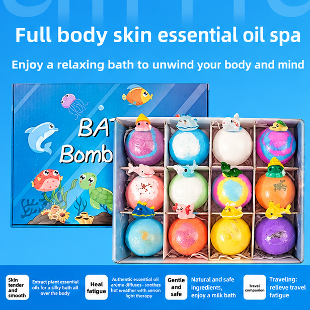 Bath Bomb Gift Set – Surprise Toy Inside