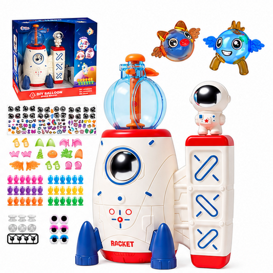 DIY Balloon Space Rocket Kit – 100+ Accessories