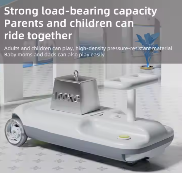 Kids Electric Ride-On Cleaning Car – 12V Foldable Mini Floor Sweeper