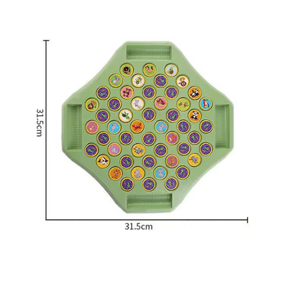 Animal Flip & Match Board Game – Educational Edition