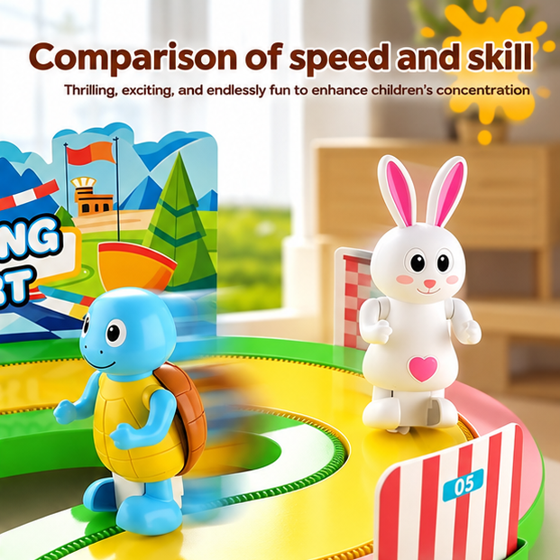 Motion-Sensing Horse Racing Track Set