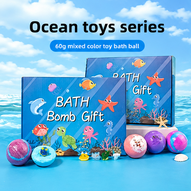 Bath Bomb Gift Set – Surprise Toy Inside