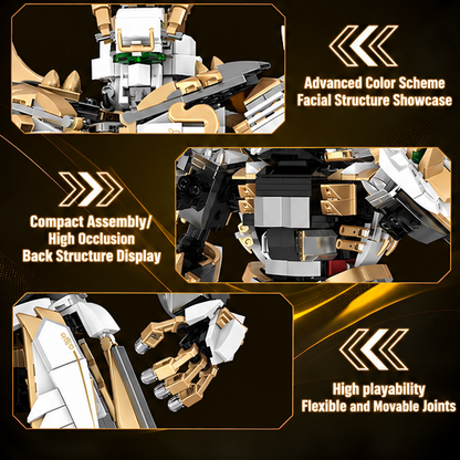 Legendary Mecha Building Block Sets – Nezha, Zhao Yun & Liu Bang