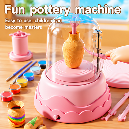 Mini Pottery Studio – DIY Clay Craft Set