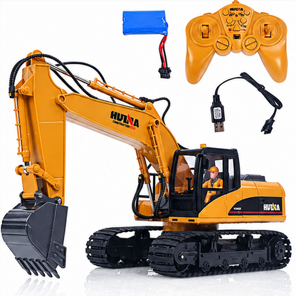 1:14 RC Excavator – Huina 15CH Remote Control Construction Digger