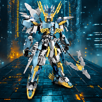 Legendary Mecha Building Block Sets – Nezha, Zhao Yun & Liu Bang