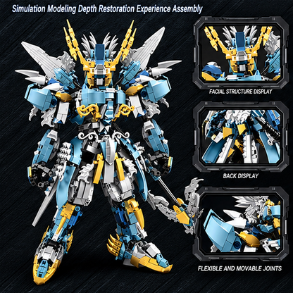 Legendary Mecha Building Block Sets – Nezha, Zhao Yun & Liu Bang