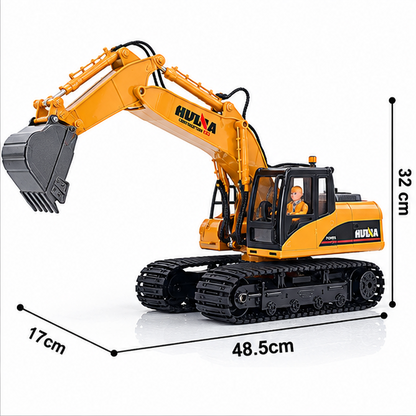 1:14 RC Excavator – Huina 15CH Remote Control Construction Digger