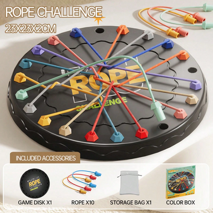 Interactive Rope Puzzle Game