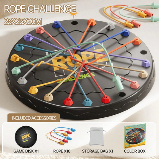 Interactive Rope Puzzle Game