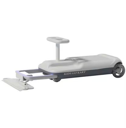 Kids Electric Ride-On Cleaning Car – 12V Foldable Mini Floor Sweeper