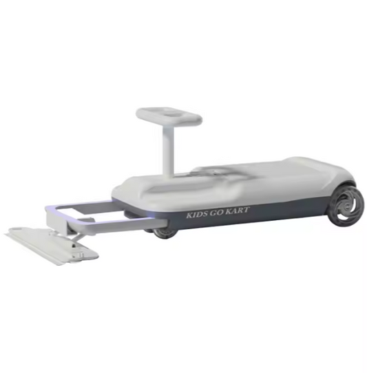 Kids Electric Ride-On Cleaning Car – 12V Foldable Mini Floor Sweeper