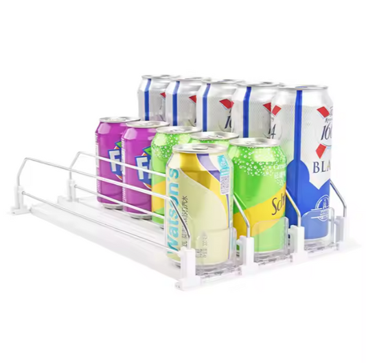 TripleFlow Bottle Dispenser – 3‑Lane Kitchen Organizer