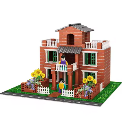 🌿 Garden Villa DIY Building Block Set – 165 & 440 Pieces Editions