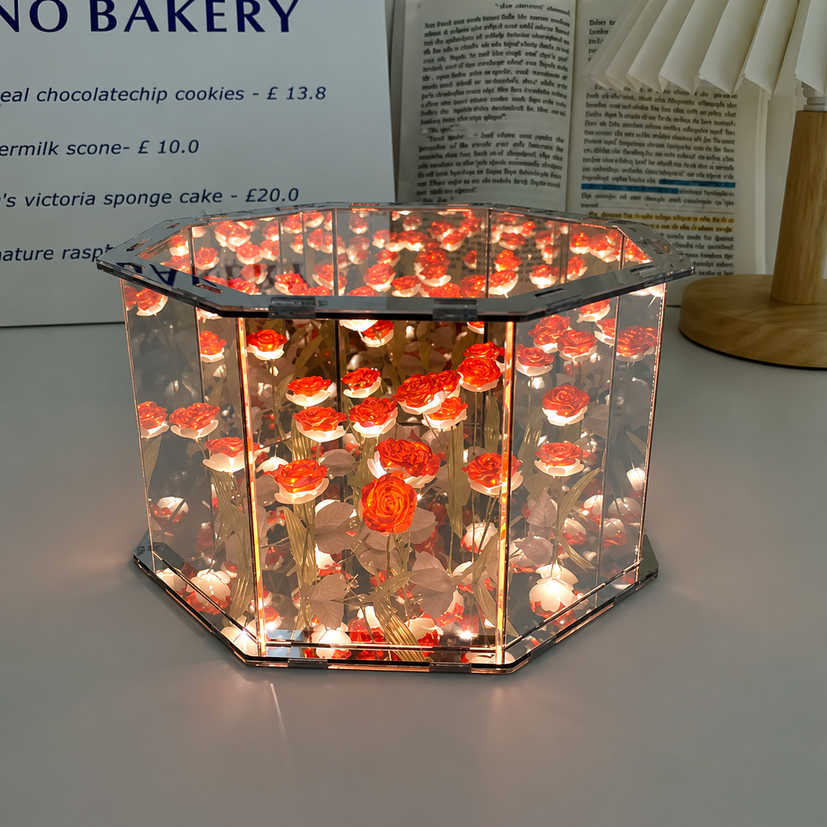 RoseAura DIY Octagonal Night Light