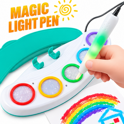 Magic Light Pen Art Set – 21 Magical Papers