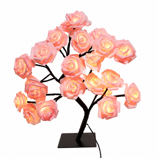 Colorful LED Rose Tree Lamp