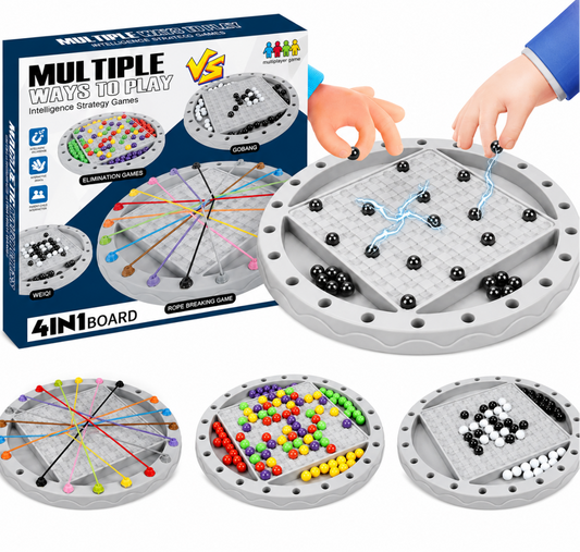 🧠 BrainTwist 4-in-1 Magnetic Challenge Set