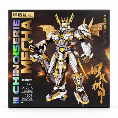 Legendary Mecha Building Block Sets – Nezha, Zhao Yun & Liu Bang