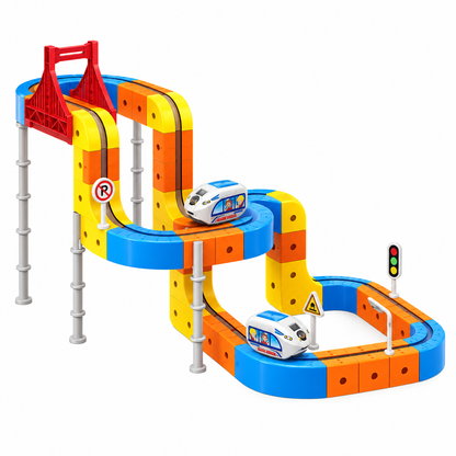Magnetic Levitation Track Train Set – 80 & 168 Pieces