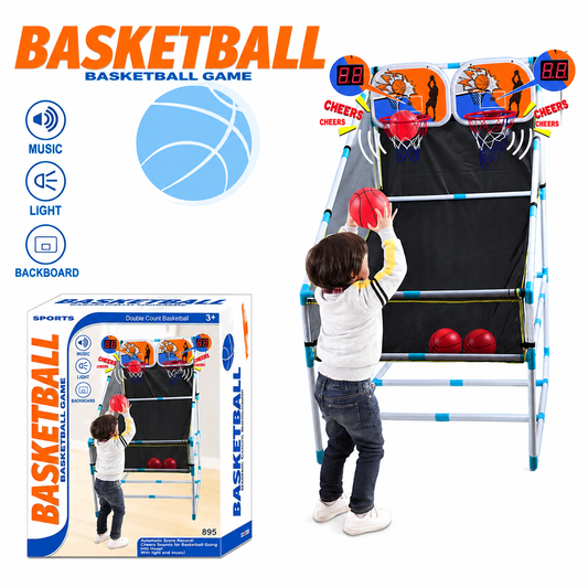 Double Hoop Basketball Arcade Game