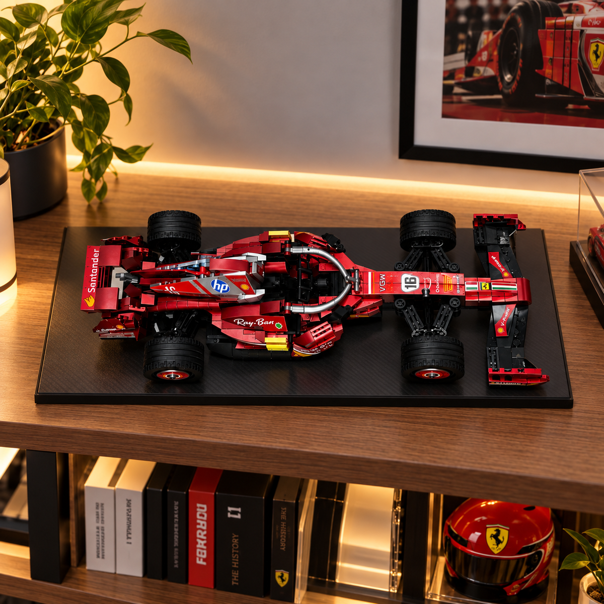 Ferrari Formula 1 Racing Car Building Block Set – 663 Pieces