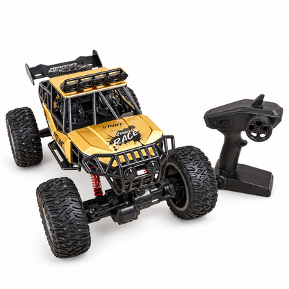 1:8 RC Rock Crawler Stunt Buggy – Die-Cast Metal 2.4G Remote Control Car