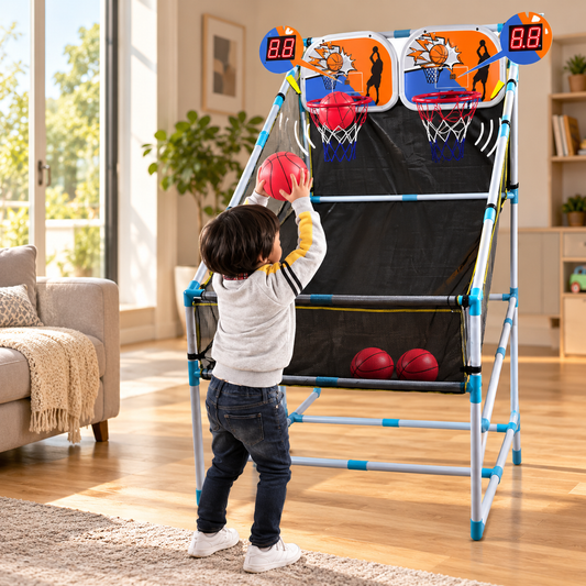 Double Hoop Basketball Arcade Game