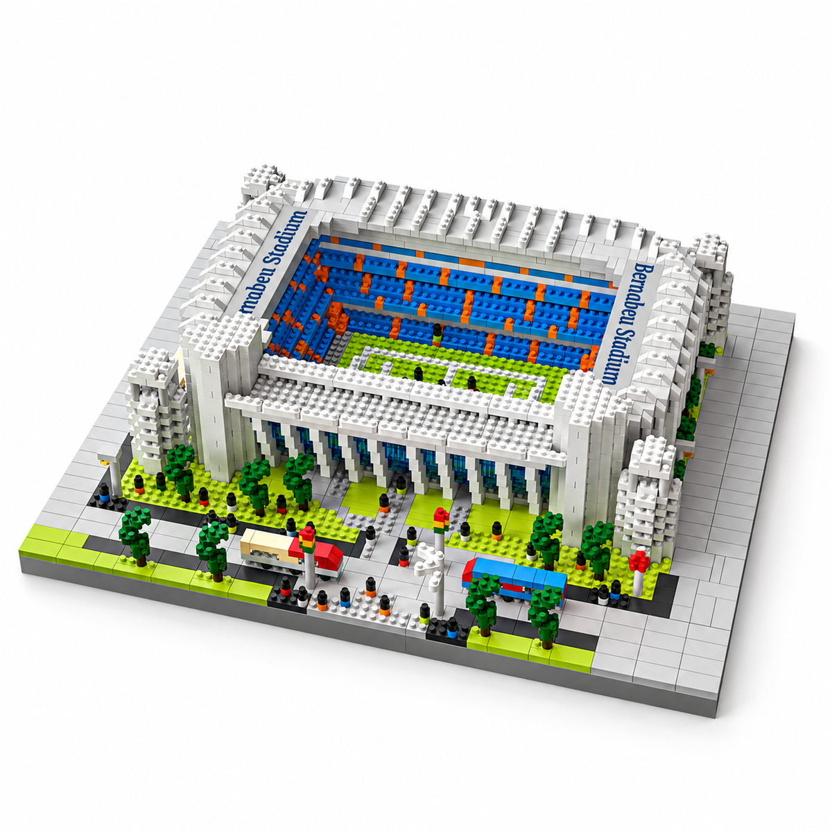 Football Stadium Building Block Sets – Real Madrid Bernabéu & FC Barcelona Camp Nou
