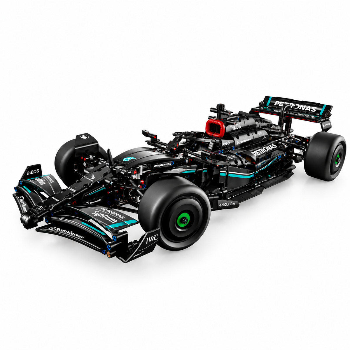 1:8 Mercedes-AMG F1 W14 Racing Car Building Set – 1,642 Pieces