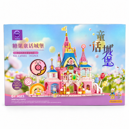 Fairy-Tale Building Block Sets – Princess Castle & Enchanted Flower Garden
