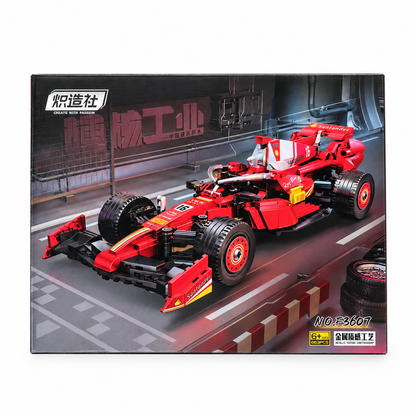 Ferrari Formula 1 Racing Car Building Block Set – 663 Pieces