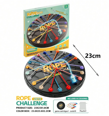 Interactive Rope Puzzle Game